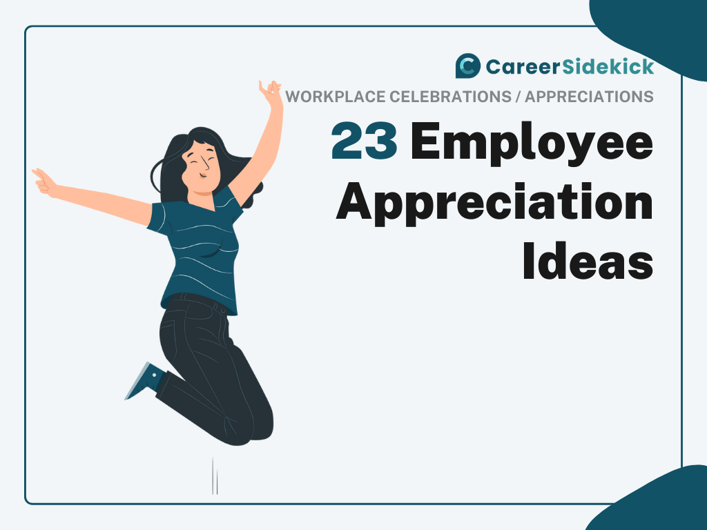 23 Employee Appreciation Ideas to Boost Morale – Career Sidekick #Employee #Appreciation #Ideas #Boost #Morale #Career #Sidekick