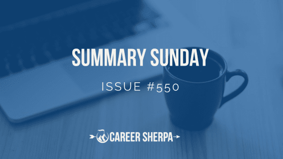 Summary Sunday: Issue 550 #Summary #Sunday #Issue