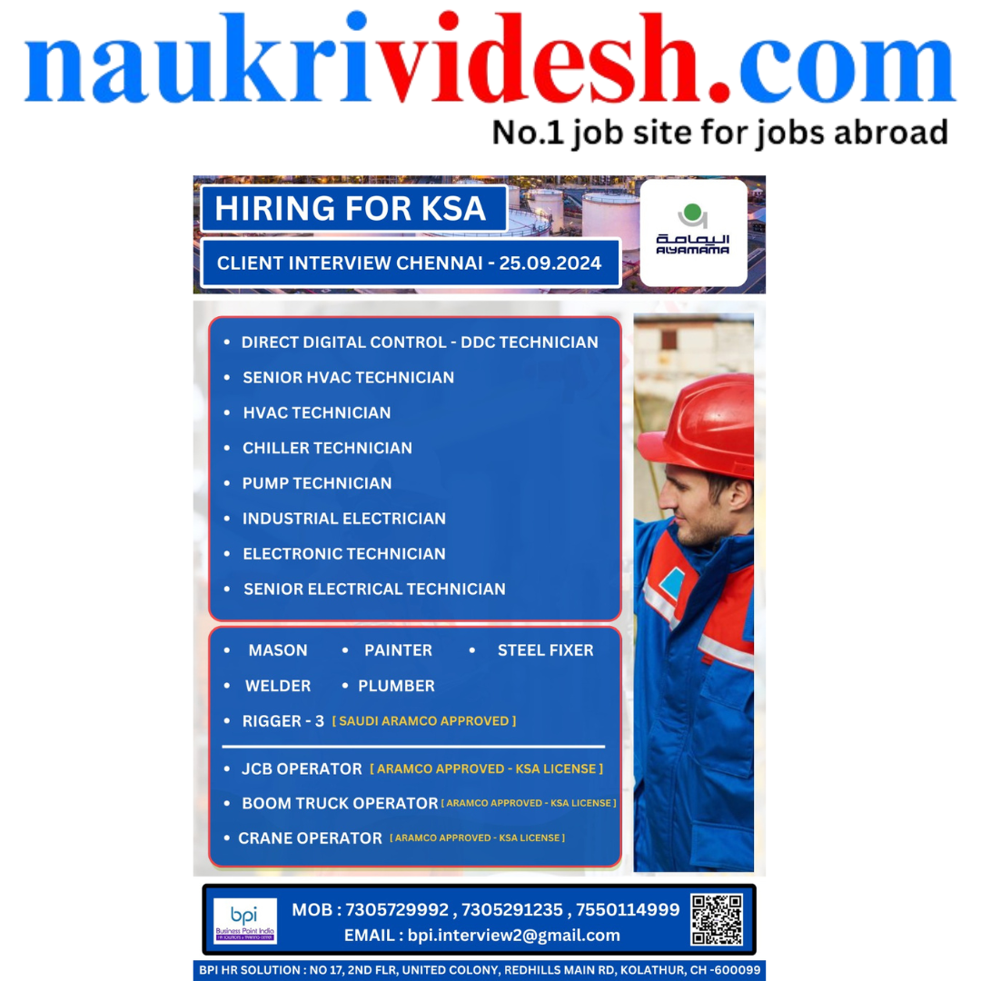 Jobs in Saudi Arabia