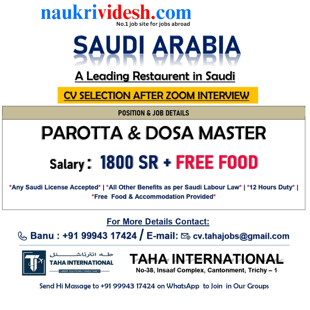 Jobs in Saudi Arabia