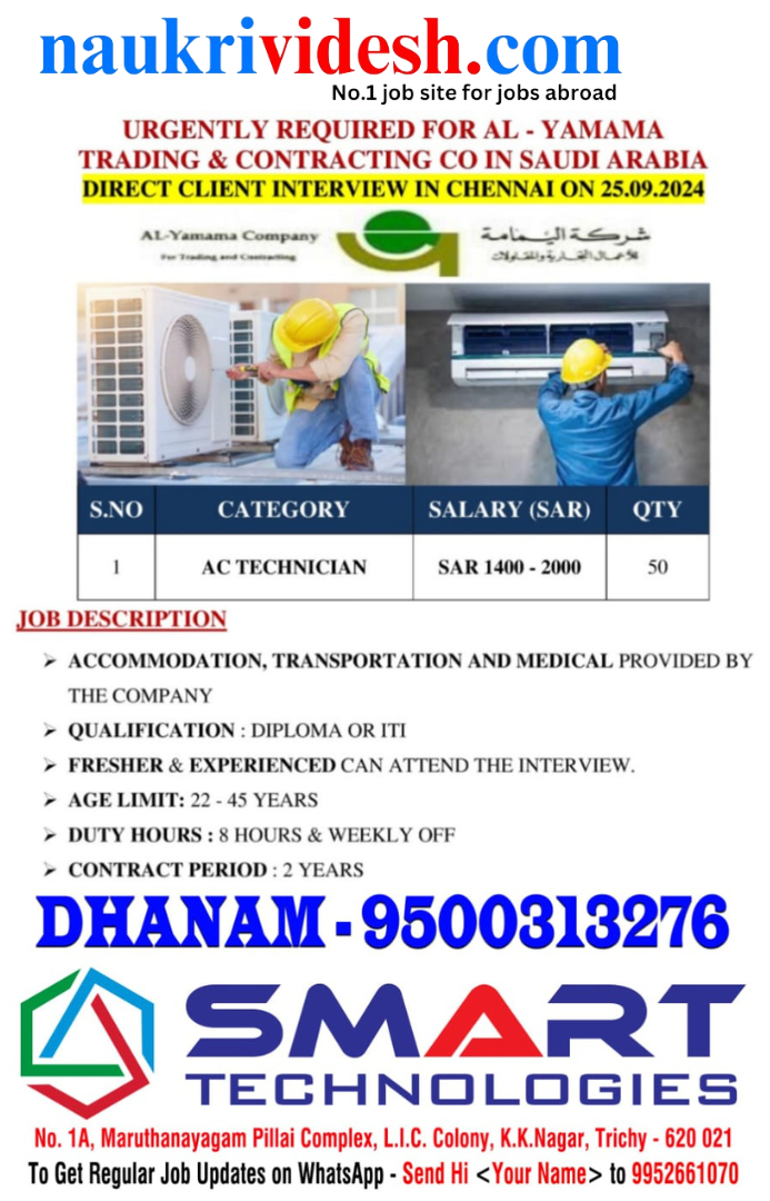 Jobs in Saudi Arabia