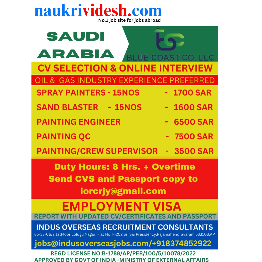 Jobs in Saudi Arabia