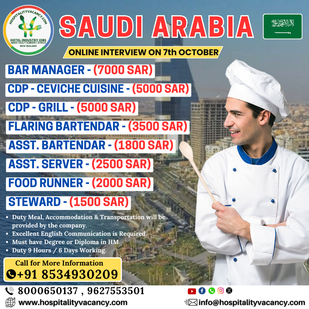 Saudi Arabia job opportunities