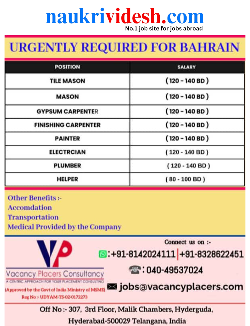 Jobs in Bahrain