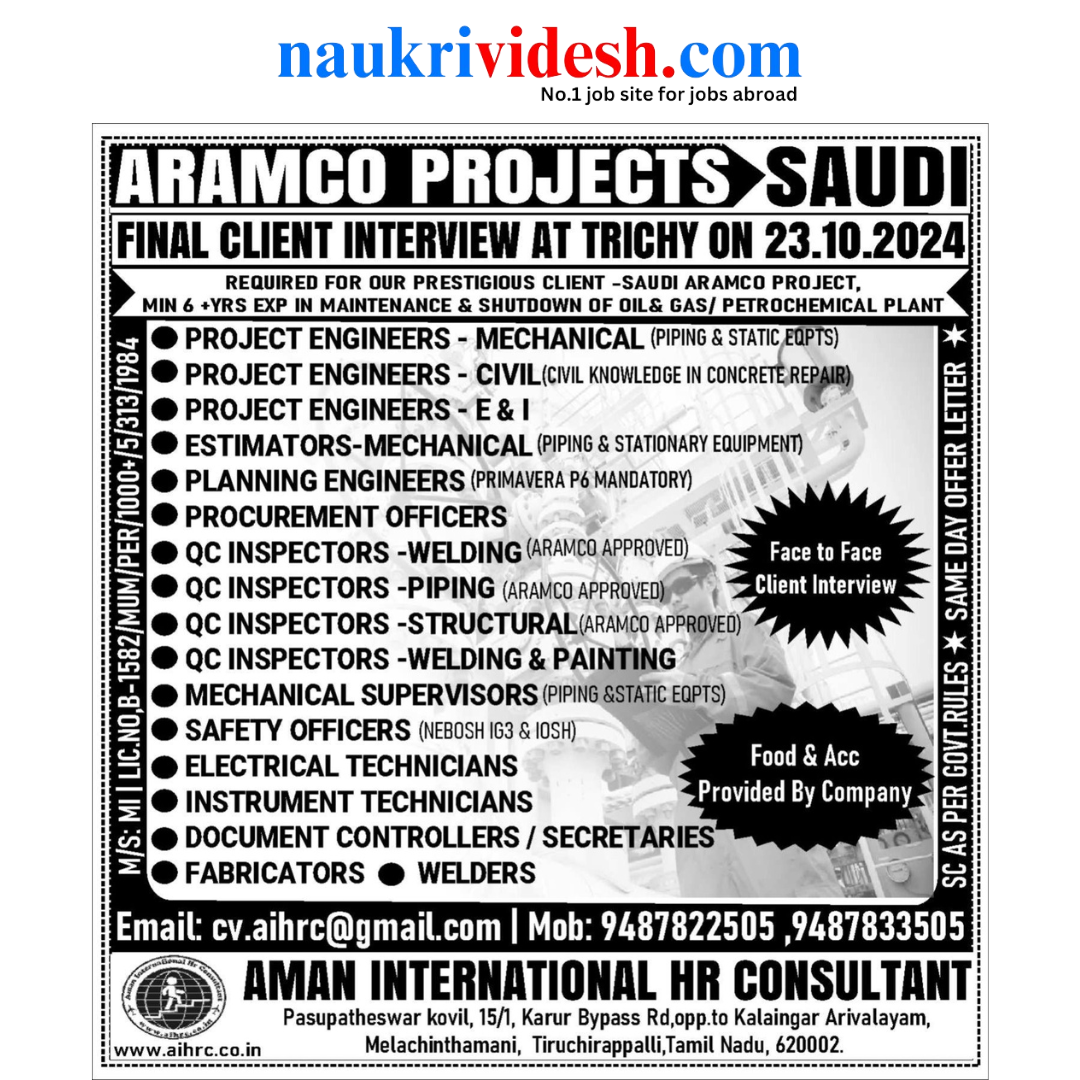 Jobs in Saudi Arabia