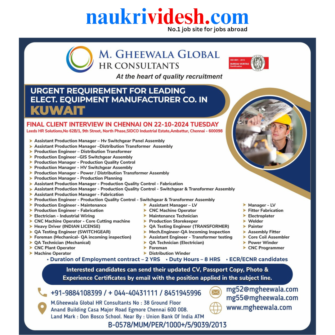 Kuwait job vacancies