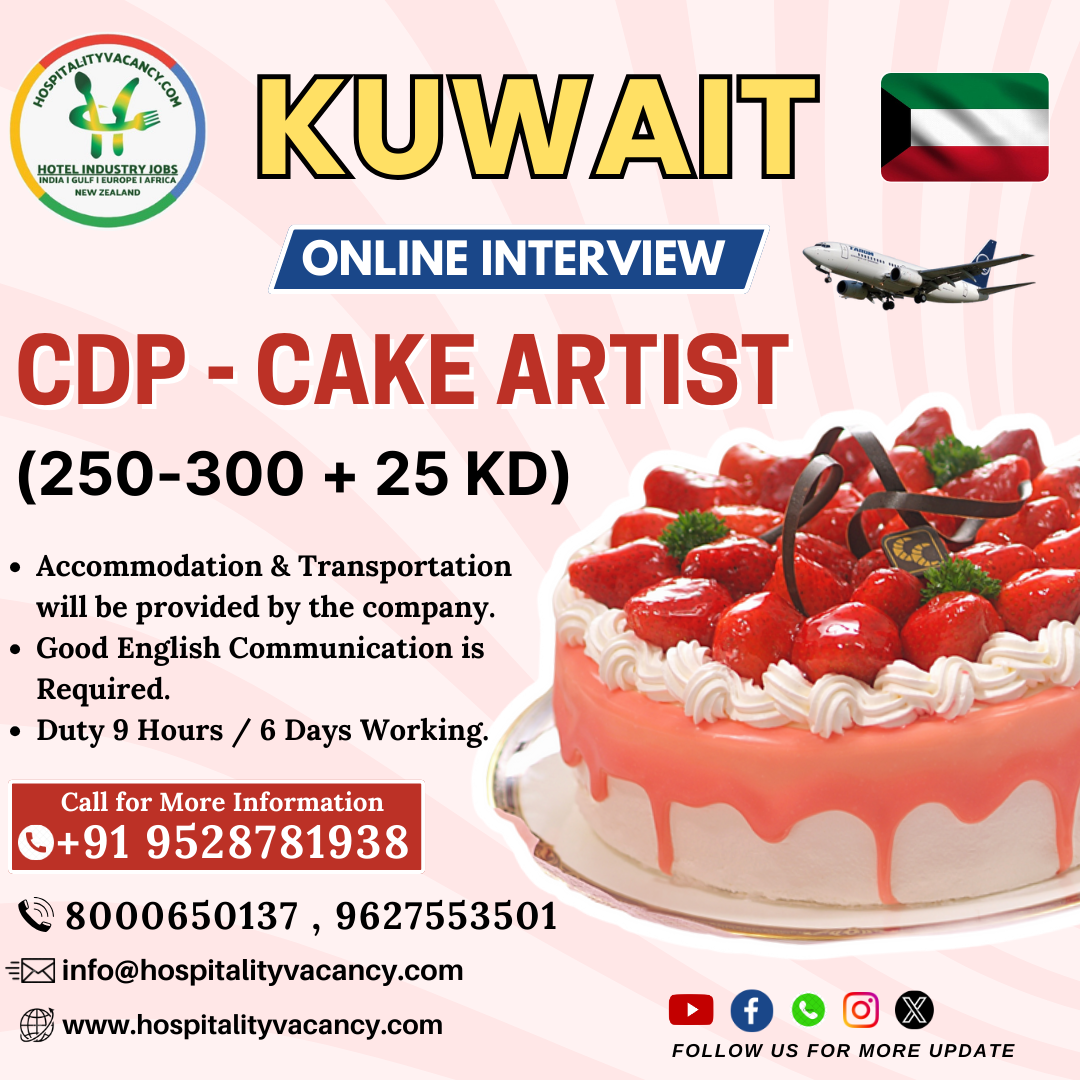 Cake Artist jobs in Kuwait