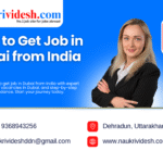 how to get job in Dubai from India