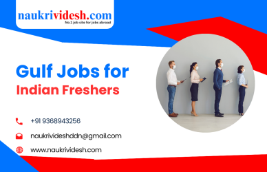 Gulf Jobs for Indian Freshers